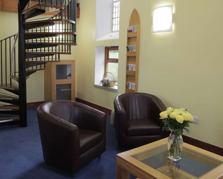 Reception area